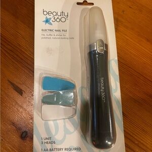beauty 360 Electric Nail File - Black